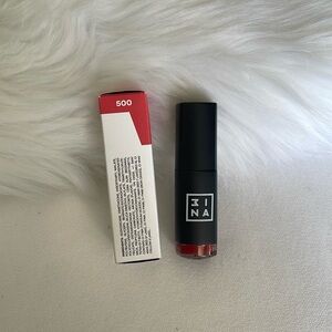 3INA SHADE: 500 The Longwear Lipstick. Brand New. Made in Italy.